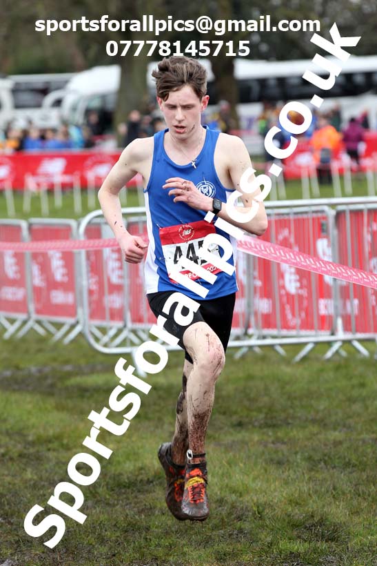 Junior boys, 2020 New Balance English Schools Champs., Sefton Park, Liverpool. Photo: David T. Hewitson/Sports for All Pics